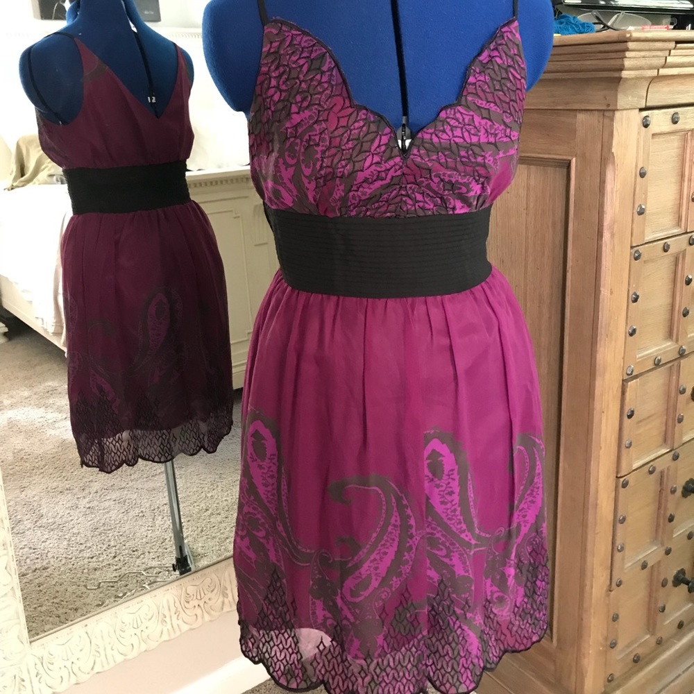 Hype size 2 silk dress